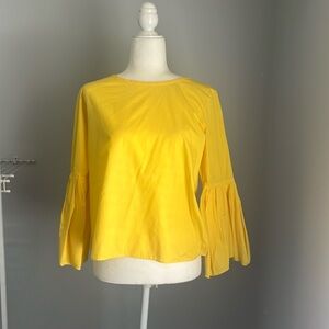 Yellow blouse
